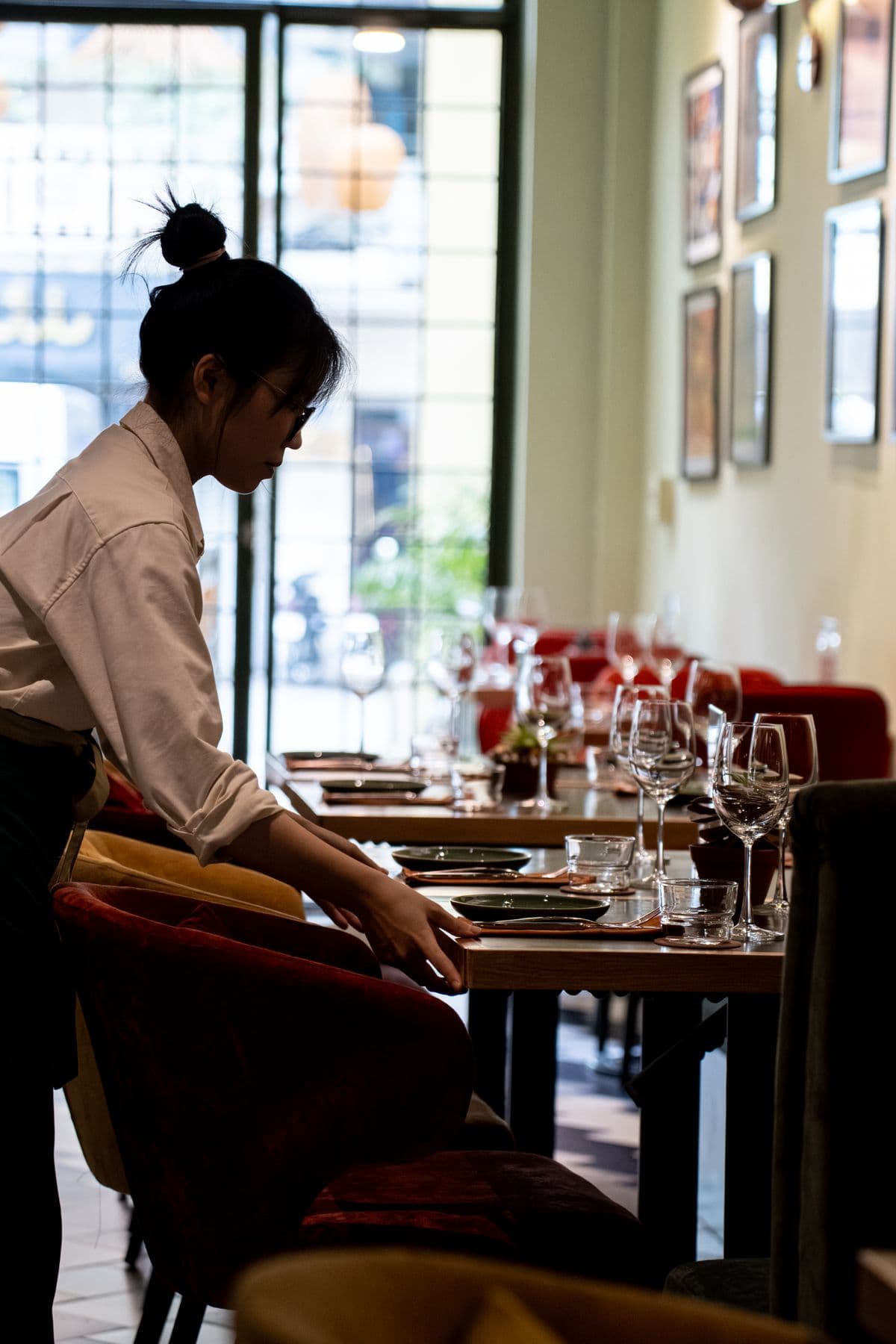 La Lola Saigon dining space and Mediterranean interior - 3